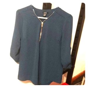 Greenish turquoise blouse